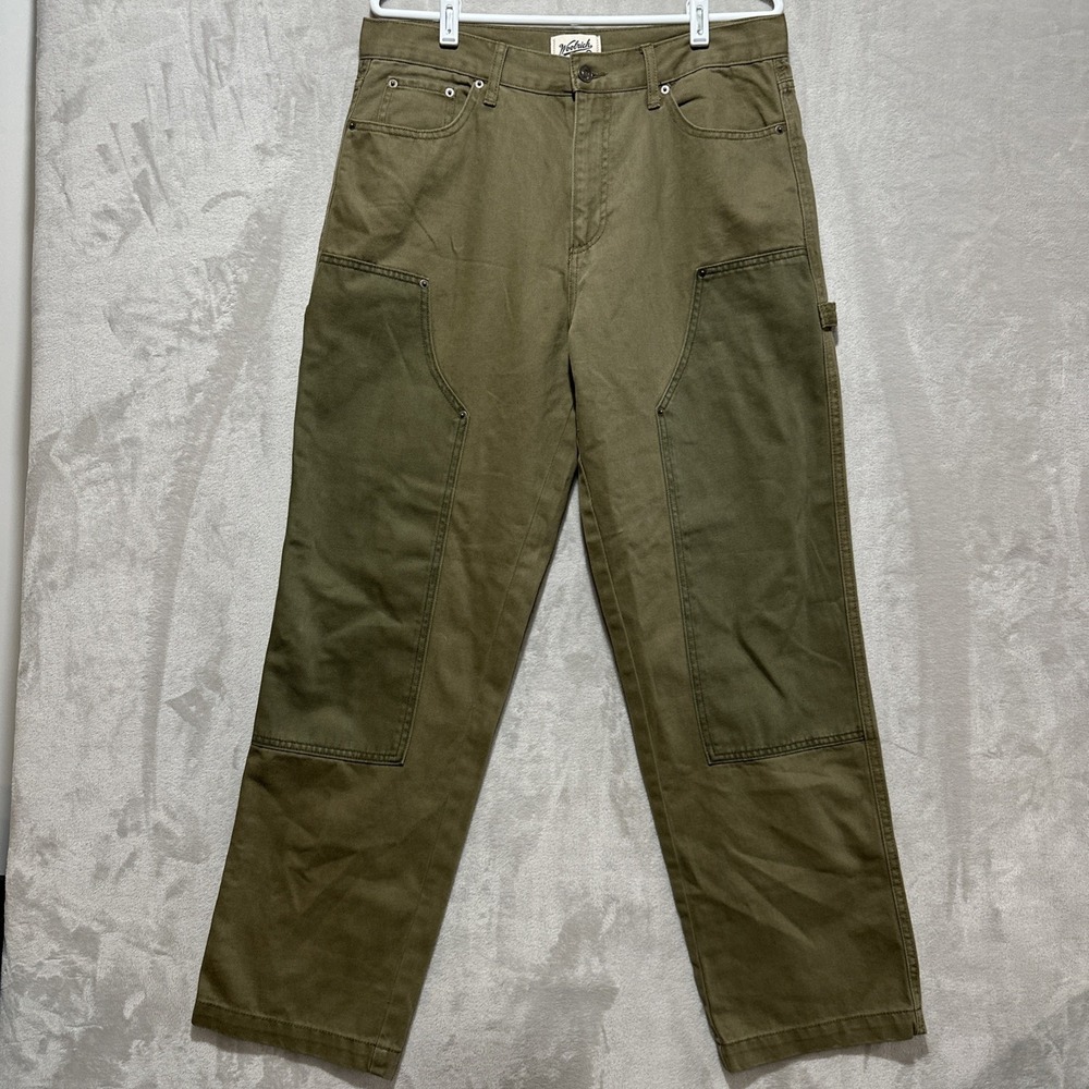 Woolrich X Target Men's Mid-Rise Straight Twill Cargo Pants Olive Size‎ 32
